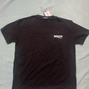 Balenciaga Black Short Sleeve Tee